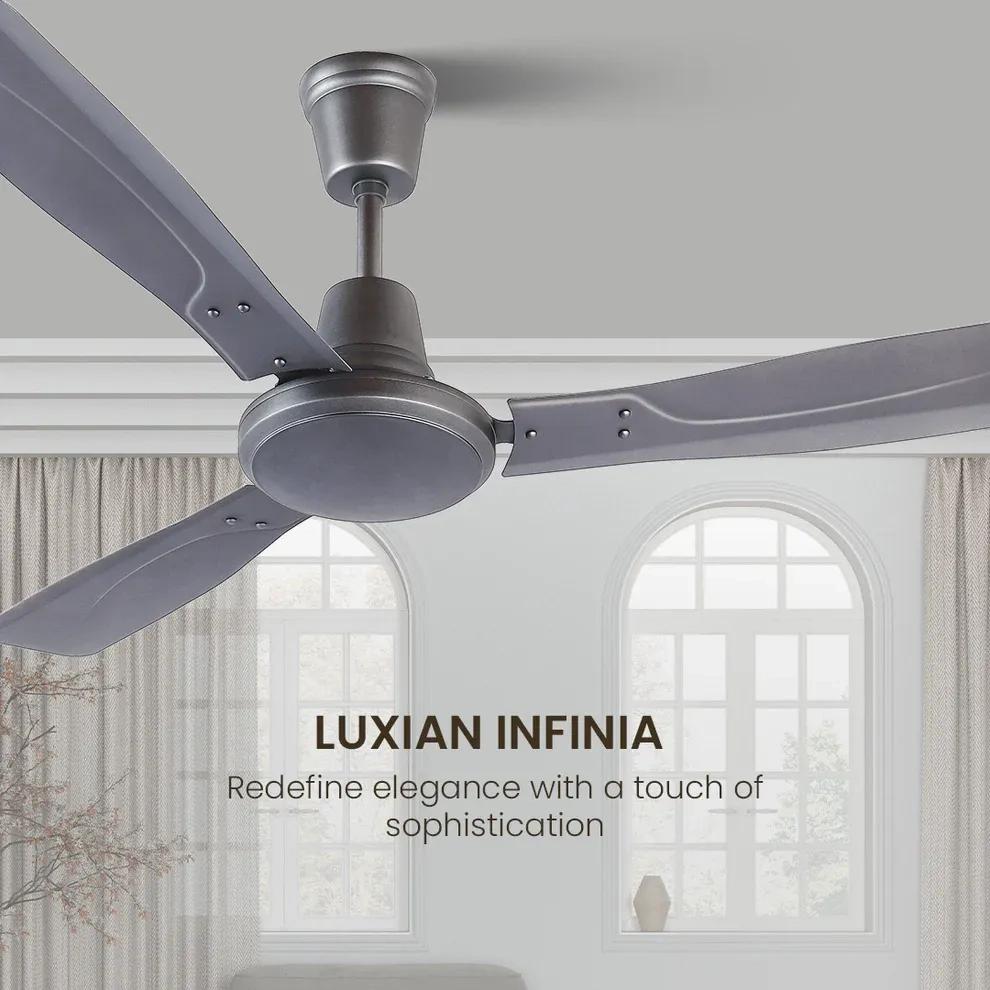 Crompton Luxian Infinia | Star Rated Ceiling Fan - 	Twilight Grey Matte 2
