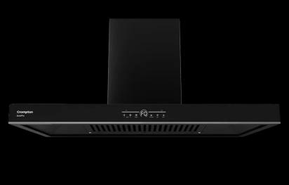 Crompton QuietPro Filterless Chimney With BLDC Motor by Crompton : Colours available: Black
