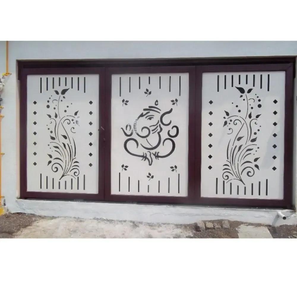Karunya MS Fabrication Antique Mild Steel M.S Laser Cutting Gate