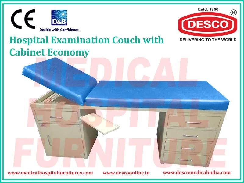 Desco Examination Couch with Cabinet Economy