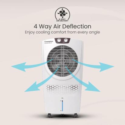 Crompton Avancer Dac Air Cooler - 80-L by Crompton : Colours available: White 12 2