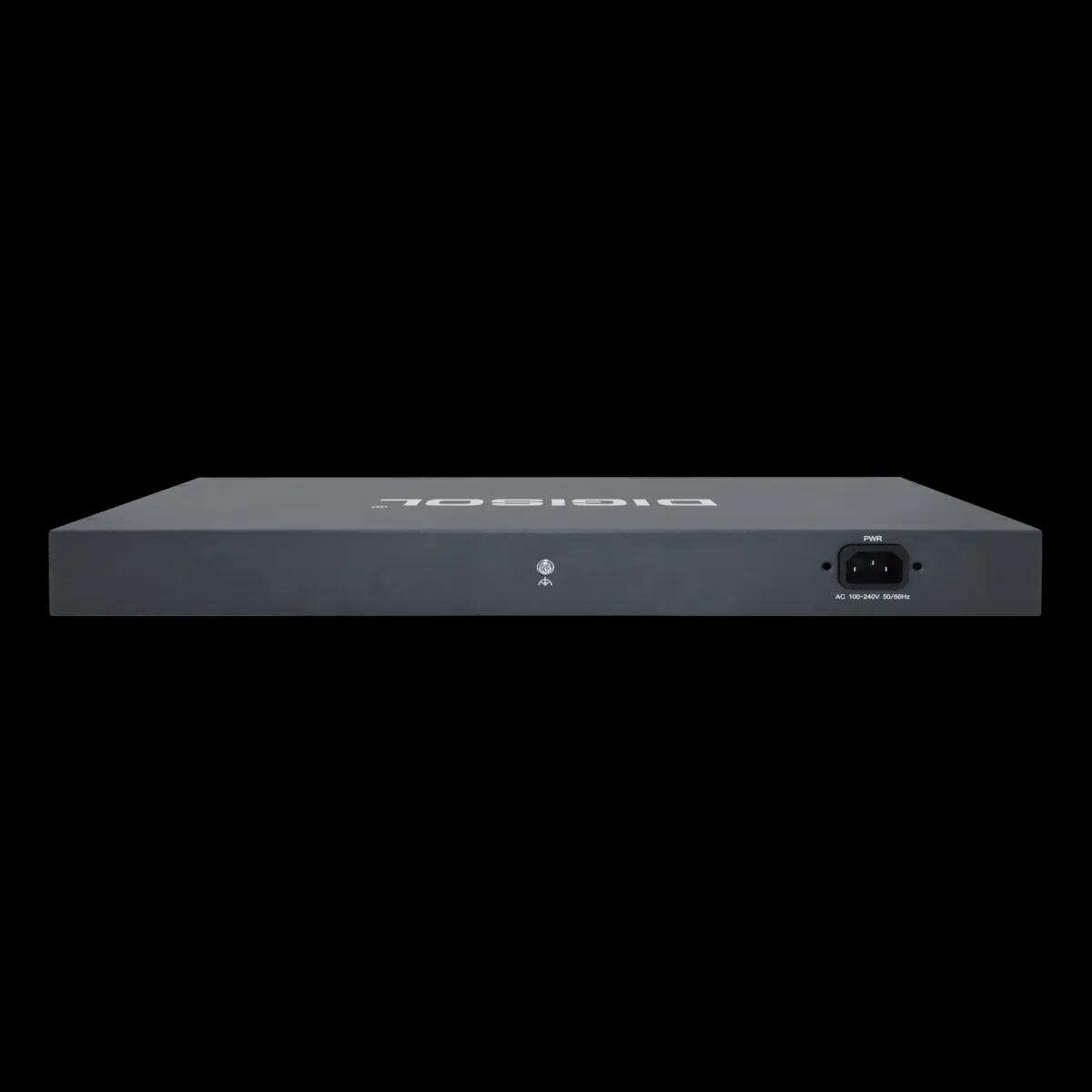24 Port Poe Gigabit Unmanaged Switch With 2 Sfp Uplinks – Dg-Gs1024/Ep 1