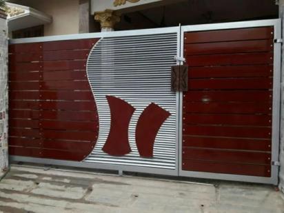 MM craft Automatic and Motorized Sliding Gate by MM craft : Colours available: Silver