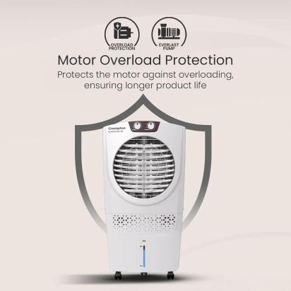 Crompton Avancer Dac Air Cooler - 80-L by Crompton : Colours available: White 10 4
