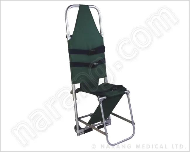 Narang Medical HF5084 : Stretcher Cum Wheel Chair Single Fold With 2 Wheels