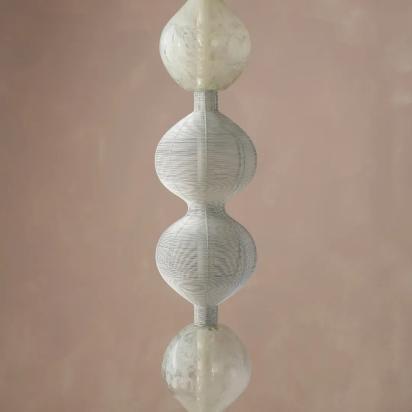 The Living Influence Notto White Column Floor Lamp 5