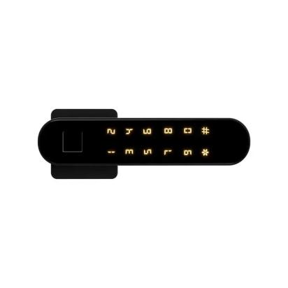Ozone Smart Bluetooth Internal Lock for Wooden & Metal Doors - OZ-FDL-22 LIFE BLACK by Ozone for Bedroom, Office : Colours available: Black 4 1