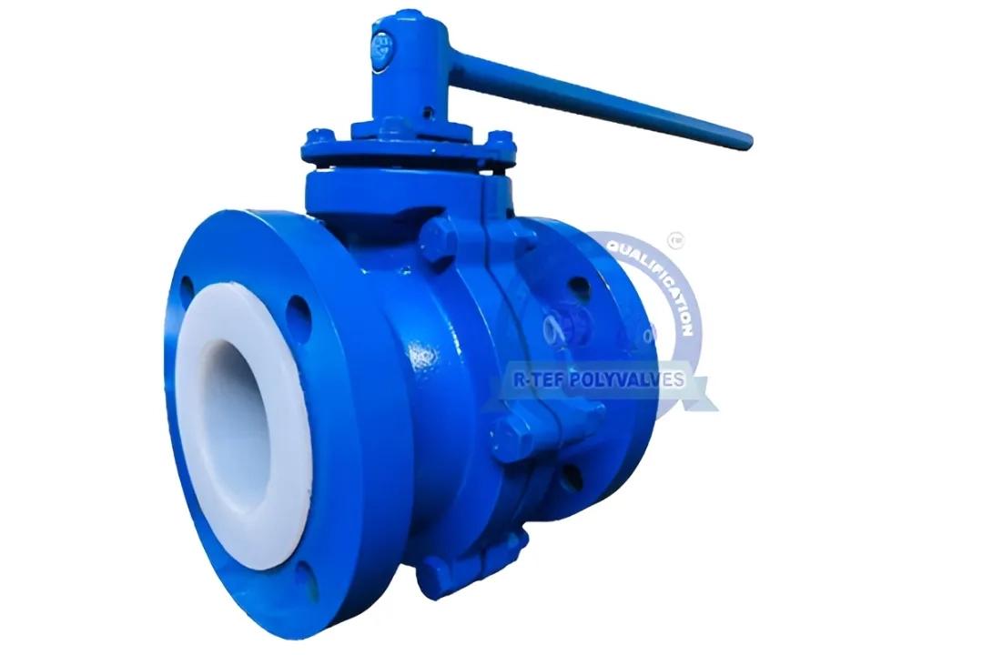 Rtef Polyvalves Lined Ball valve (2 pc design) 2