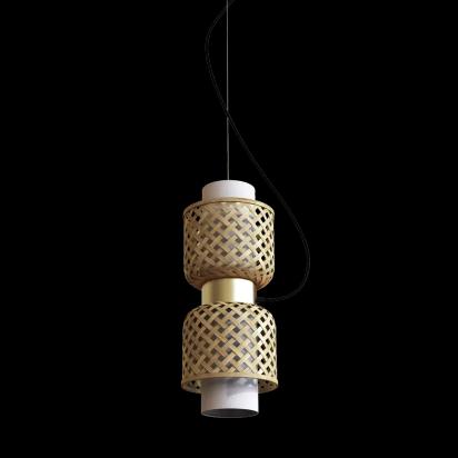 The Living Influence Metamorphosis Bamboo Pendant Lamp 2