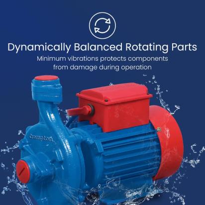 Crompton MAD052(1PH)Y-21+ (Agricultural Pump) by Crompton : Colours available: Blue, Red 6 1