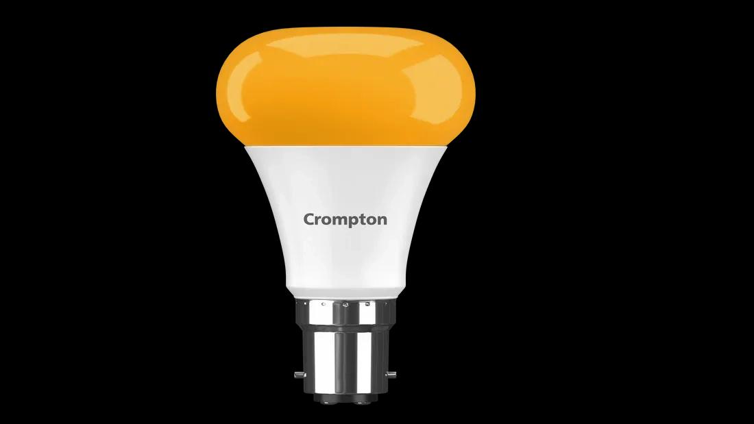 Crompton 7W B22 Colormatic LED Lamp - Yellow
