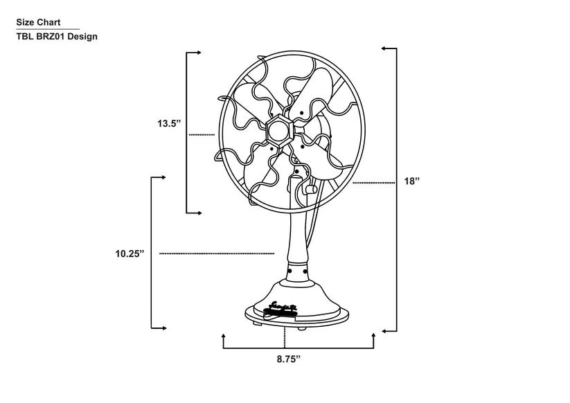 TheFanStudio Antique Table Fan 4