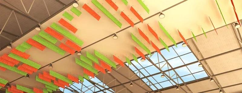 Anutone Ekcel Strand Duo Shapes - Baffle Ceiling