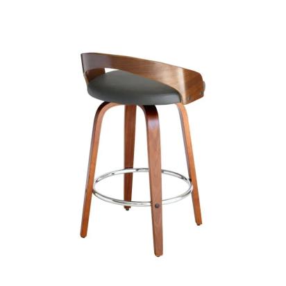 Wooden High Bar Stool by Aadinath Furniture : Colours available: WoodyBrown 1 5