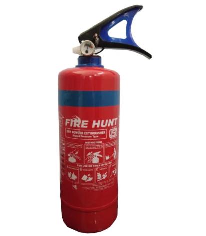 FireSquad ABC Powder Type (Stored Pressure) Fire Extinguisher 2 Kg - Fire Hunt by Fire Squad : Colours available: Red