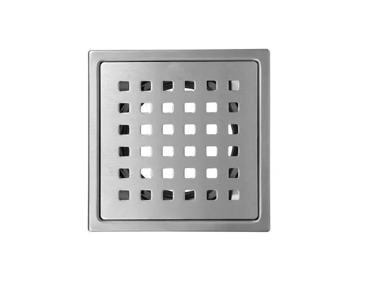 Aquieen 5x5 Inch Floor Grating / Drainer In Matte Finish | Arossa Design & SS304 Drainer | Anti-Clog & Drain Cover & Kitchen 4