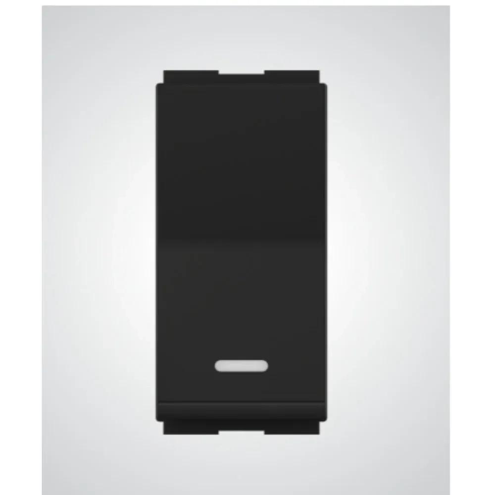 GM Modular Zurico 1 Way Switch with Indicator (LED) - AA 1 602 - Electric Grey