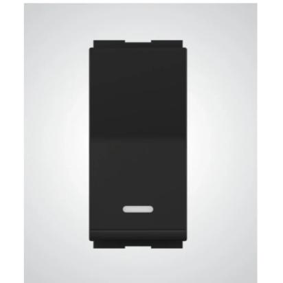 GM Modular Zurico 1 Way Switch with Indicator (LED) - AA 1 602 - Electric Grey by GM Modular : Colours available: DarkSlateGray