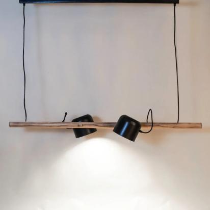 The Living Influence Linear Wooden Light 1