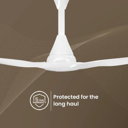 Crompton SilentPro Enso BLDC Ceiling Fans - All white by Crompton : Colours available: White 3 4
