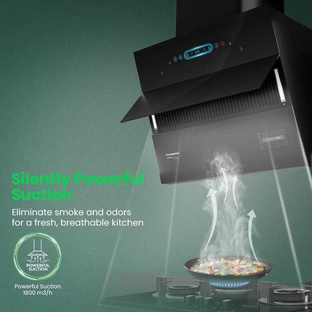 Crompton AQNova (Inclined) Chimney | Filterless 60 CM 2
