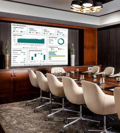 Nevon Express Boardroom Conference Room LED Display System for Video Conferencing & Presentations by Nevon Express for Conference Room 1 1