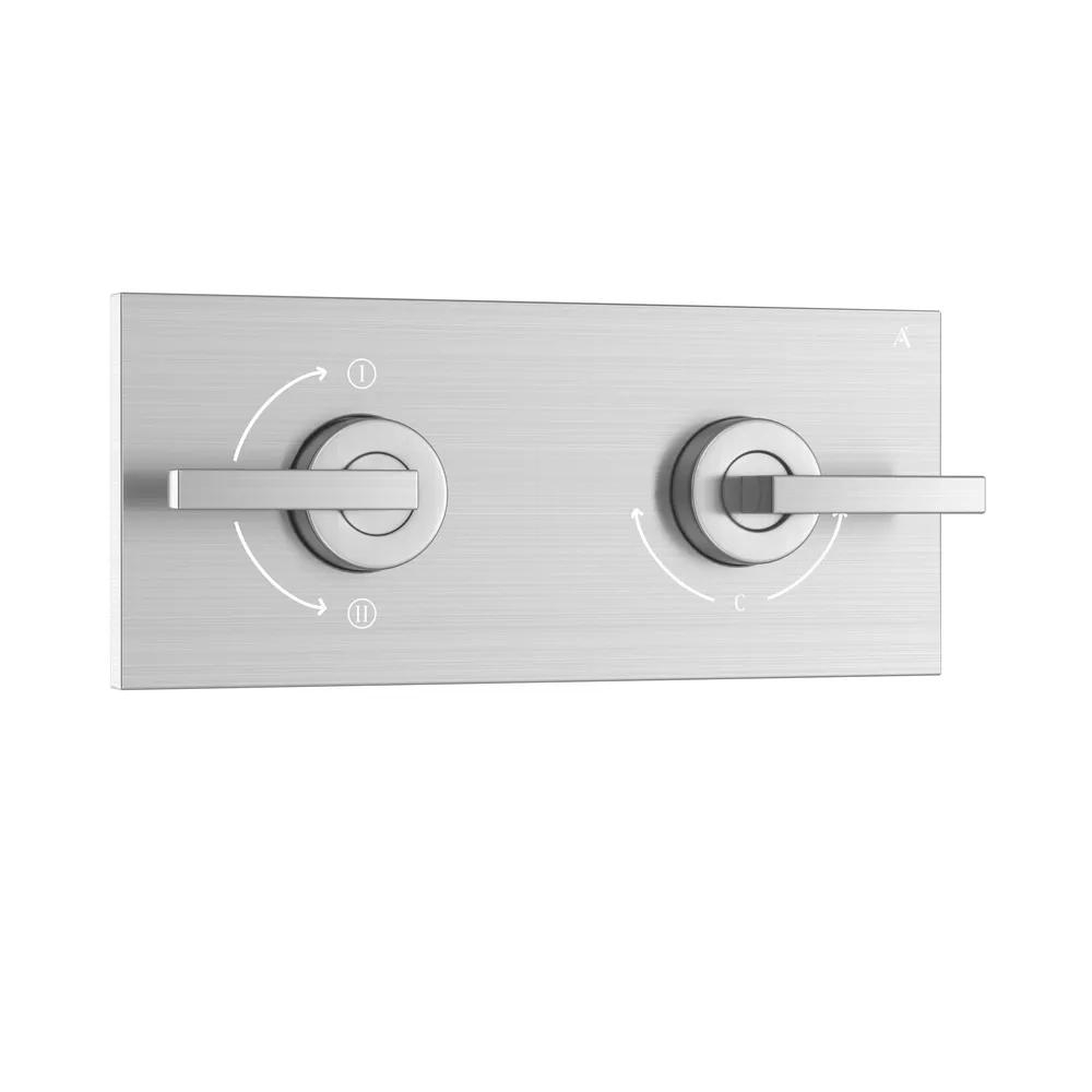 Artize Concealed Divertor for Bath & Shower - Stainless Steel - LIN-SSF-71065