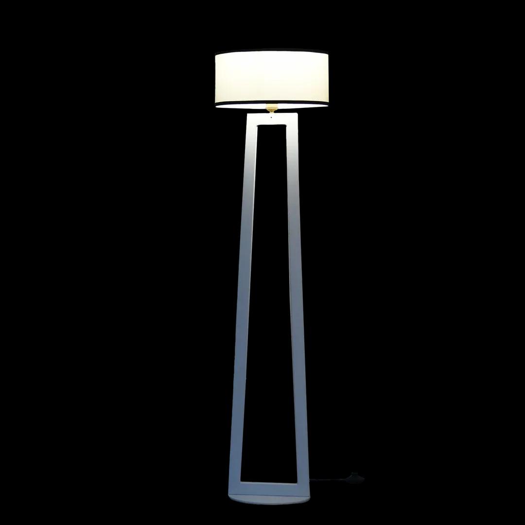The Living Influence Minimalist White Floor Lamp 1
