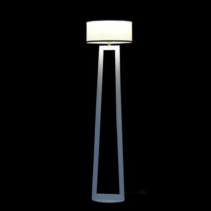 The Living Influence Minimalist White Floor Lamp 1