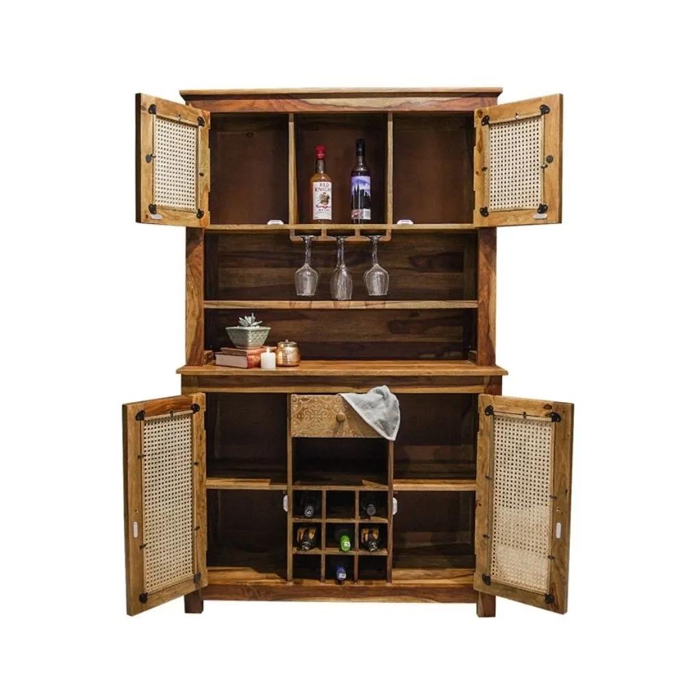 Daywithwood Mango Wood Bar Cabinet 4