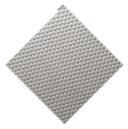 Aerolite Hexa T24 Acoustic Ceiling Tile by Aerolite : Colours available: Grey 1 1