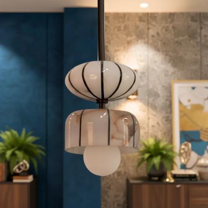 The Living Influence Stripes Shadows SS#05 - Hanging Light