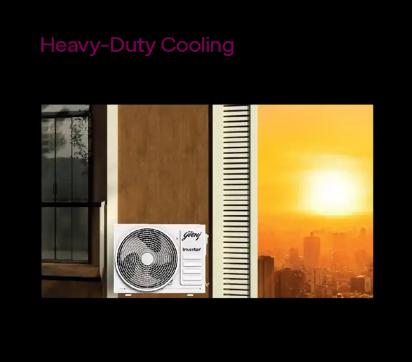 Godrej Split AC 1.5 TR 3 Star Anti-Leak ACs White (Copper Gold) by Godrej Enterprises : Colours available: White 5 6