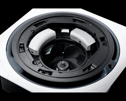 Samsung AC071KN4DEH 360 Cassette AC with Heat & Cool Inverter 7.1kW - 2.0T by Samsung : Colours available: White 3 4