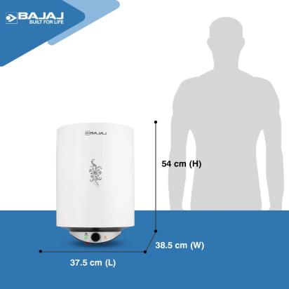 Bajaj Edrea - Water Heater 25L by Bajaj : Colours available: White 11 6
