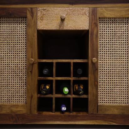 Daywithwood Mango Wood Bar Cabinet by Day With Wood : Colours available: Brown 2 9