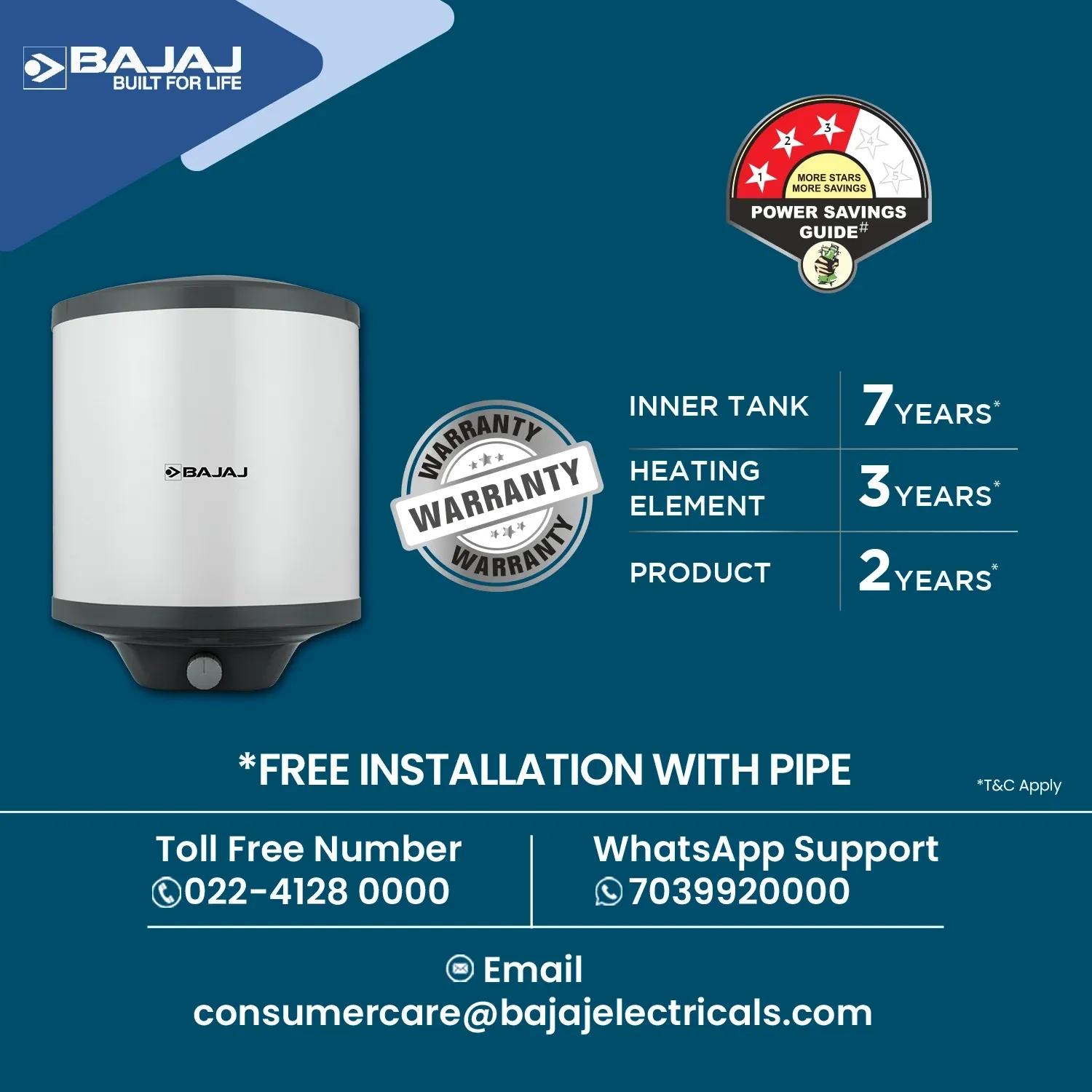 Bajaj Arrmand - Water Heater 70L 3