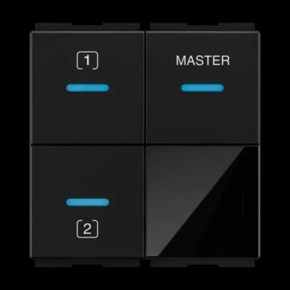 GM Modular Touch Infrared Switches AA 2 253-Electric Grey by GM Modular : Colours available: DarkSlateGray