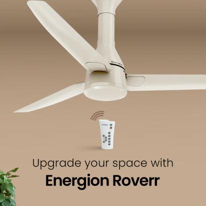 Crompton Energion Roverr BLDC Ceiling Fan - Champagne Gold by Crompton : Colours available: GoldDust 2 5