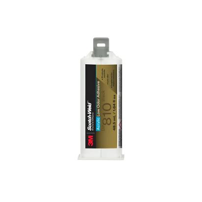 3M™ Scotch-Weld™ Low Odor Acrylic Adhesive DP810, Black, 48.5 mL Duo-Pak, 12/case by 3M for Multipurpose