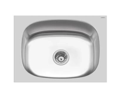 Cera Kitchen Sink Darby Lite- B4621102M by Cera : Colours available: Silver