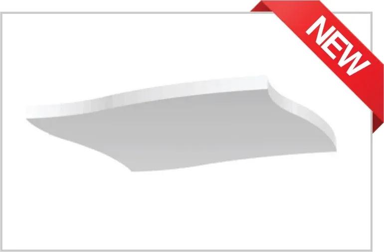 Anutone Soft Subtex Clouds S-Rhombus - Ceiling Tile