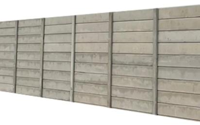 Drsti Prestressed Precast Readymade Compound Wall by Drsti : Colours available: Grey