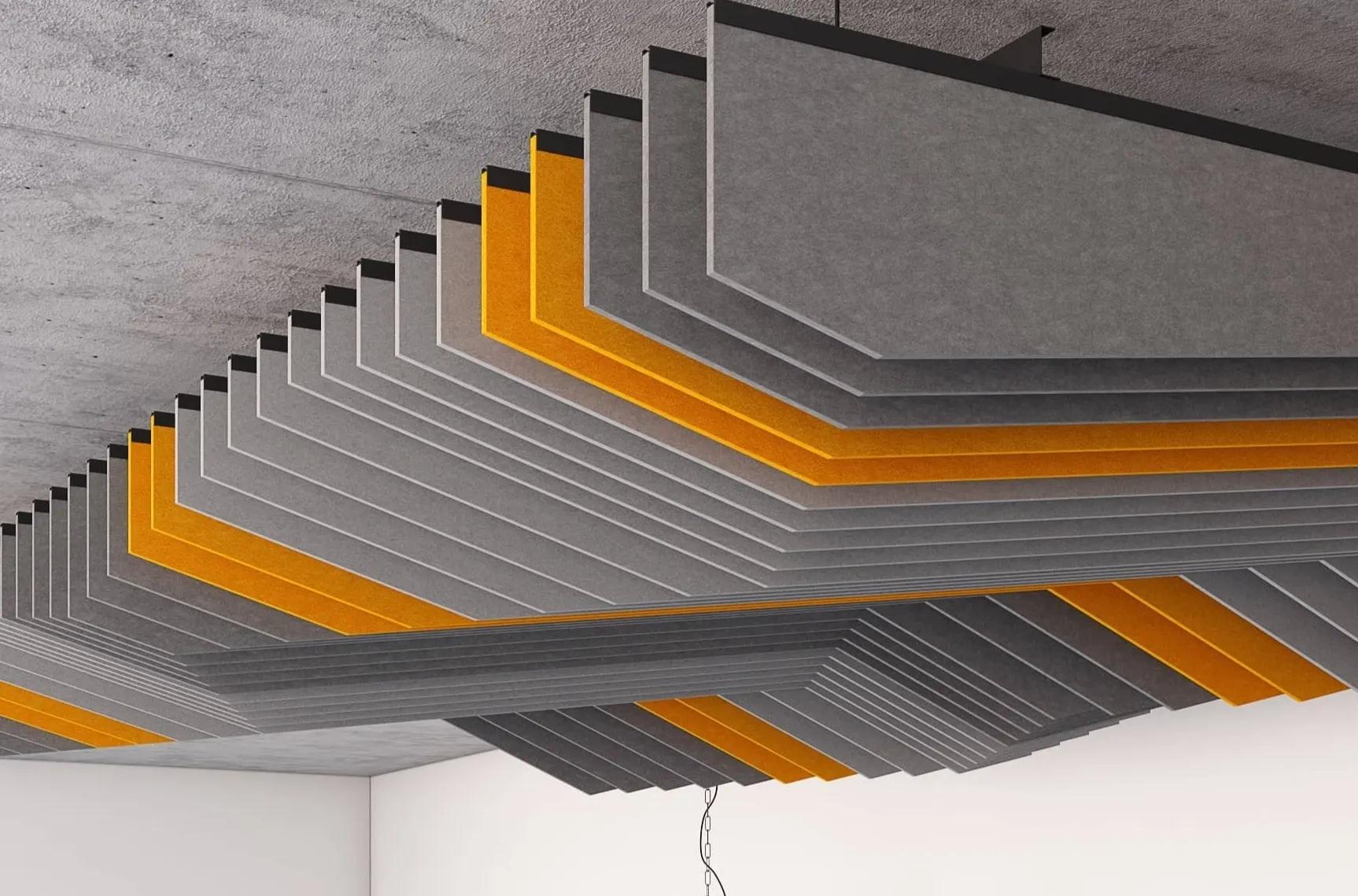 Techno Acoustic Tapered Baffle Ceiling