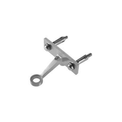 Ozone 1 Way Spider For Ceiling/Wall | Finish: Satin Stainless Steel by Ozone : Colours available: Silver