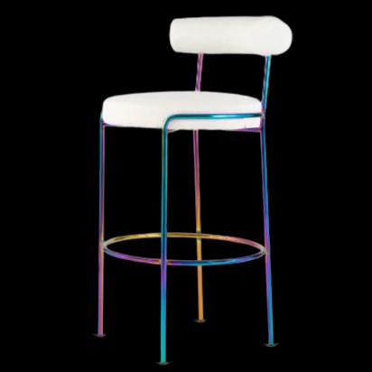 The Living Influence Krest Bar Chair - Rainbow
