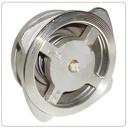 Liberty Industrial Check Valves & Non Return Valves > Wafer Disc Check Valves by Liberty : Colours available: Silver