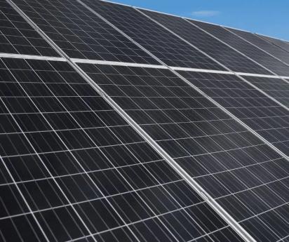 Inter Solar Systems Bifacial Panels by Inter Solar : Colours available: MediumBlue 3 2