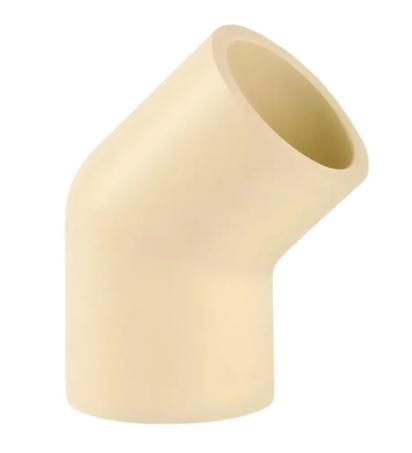 Truflo CPVC Pipes Bend 45 Degree Plain - CF03000032 by Truflo by Hindware for Hot and Cold Water : Colours available: Yellow