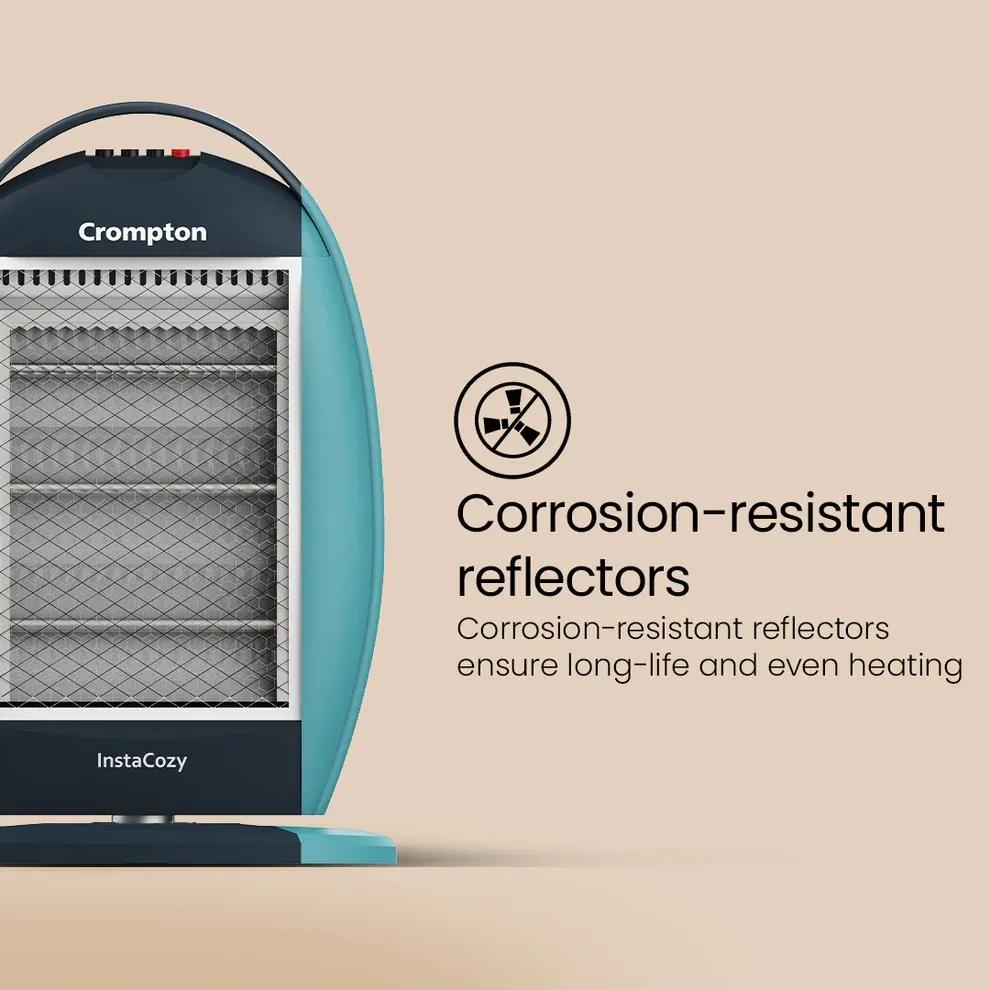 Crompton Insta Cozy 1200 W Halogen Room Heater 2